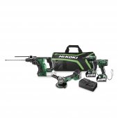 Set combinat Hikoki KC18DG4LWDZ 18 Volt 5,0 Ah Li-ion